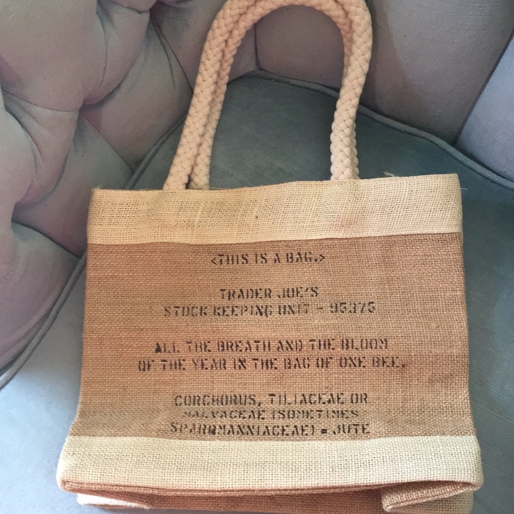 Trader Joe’s jute Tote